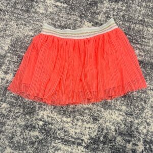 Kate Spade Vibrant Coral Skater Skirt